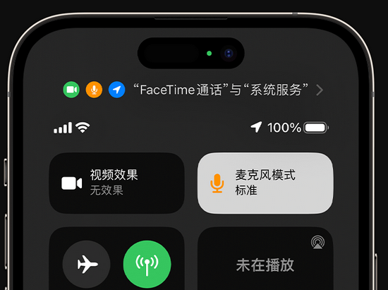 沈丘苹果授权维修网点分享iPhone在通话时让你的声音更清晰 