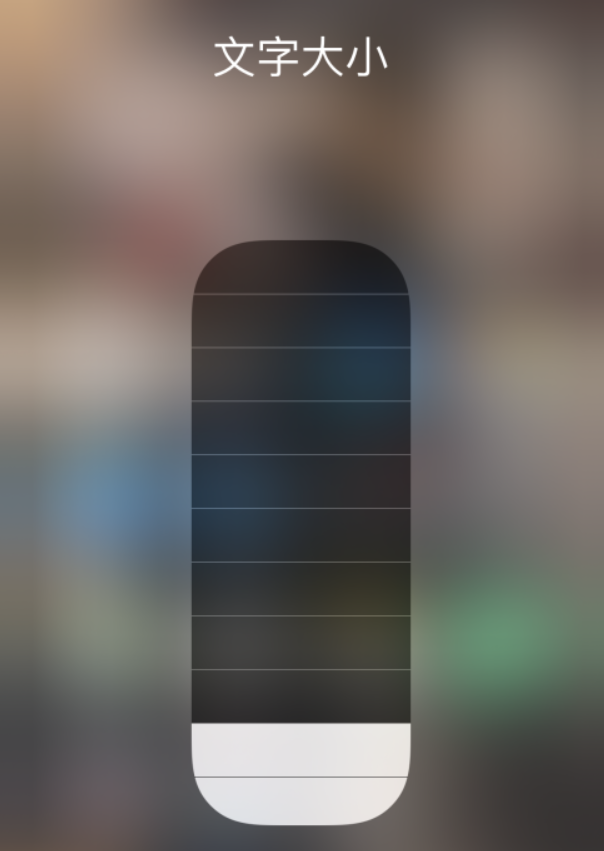 沈丘苹果手机维修分享小技巧：在 iPhone 控制中心快速调节字体大小 